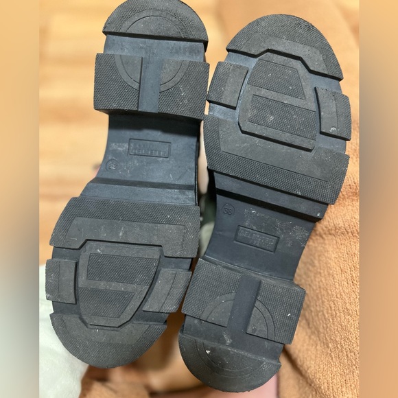 Selected Femme boots in khaki - Picture 6 of 7